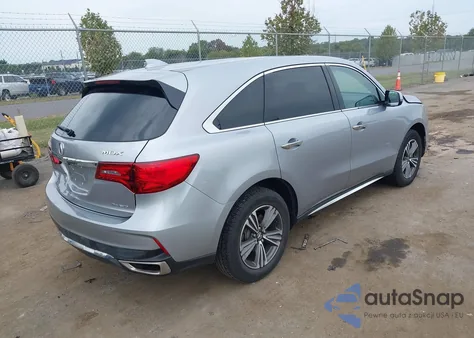 2017 Acura Mdx из США, поврежденный, VIN 5FRYD4H36HB038714